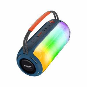 Enceinte portable WIWU sans fil LED multicolore bleu