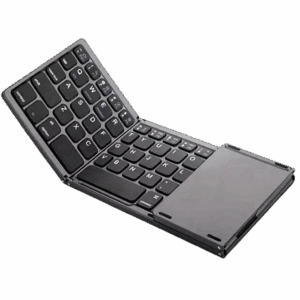 Mini clavier Wiwu sans fil Bluetooth pliable avec Touch pad